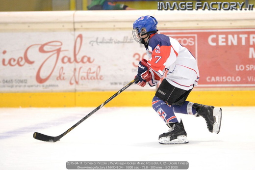 2015-04-11 Torneo di Pinzolo 3152 Asiago-Hockey Milano Rossoblu U12 - Gioele Finessi